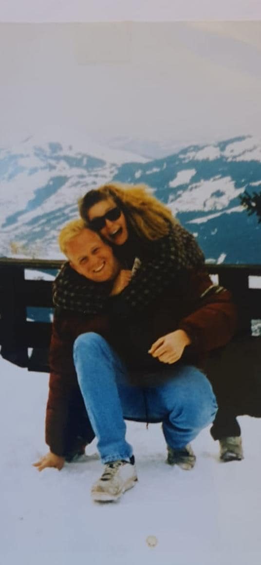 Martijn en Linda in de jaren 90